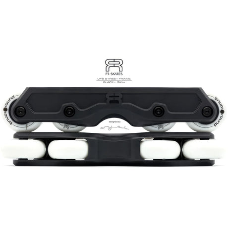 SKA26FRFM-UFRST-241-BK FR Skates FR UFS Street Frames V2 – Schwarz | 4x 60mm | UFS Mounting | Aggressive Inline Flat Rahmen Inline Skating Rollerblading Inlineskaterollen Skating Wheels for Rollerblader  Rollen für Inlineskater Lörrach Freiburg Basel Inliner Richtige Größe right Size for Rollerblades Langhaltende Inlineskaterollen Longlasting Wheels for Rollerblading Skateschule und Skateshop Weil am Rhein SkaMiDan Deutschland Germany
