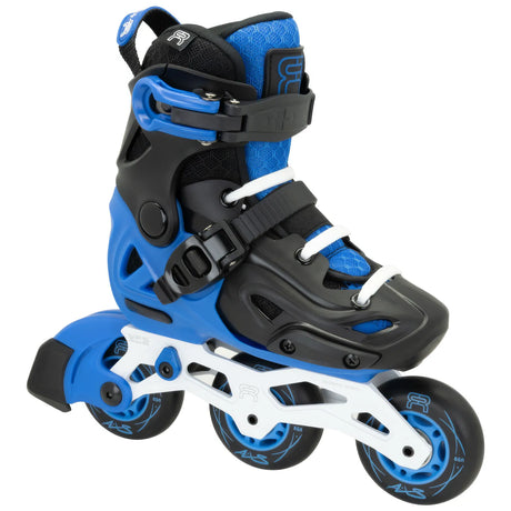 SKA26FRSK-AXS-BK-BL-2932 FR Skates FR AXS – Blau Schwarz | Urban & Freestyle Inlineskates | Größenverstellbare Kinder Inlineskates | Speed Inlineskates für Kinder qualitative Inline Skates für Jungs und Mädchen Quality inline skates for boys and girls bunte inliner für Kinder und jugendliche colorful inliners for children and teenagers Lörrach Freiburg Basel Inliner Skateschule und Skateshop Weil am Rhein SkaMiDan Deutschland Germany