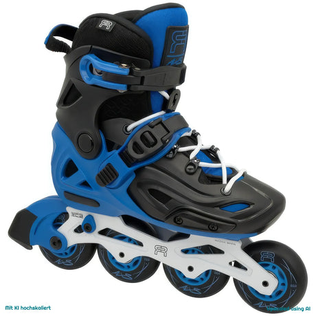 SKA26FRSK-AXS-BK-BL-2932 FR Skates FR AXS – Blau Schwarz | Urban & Freestyle Inlineskates | Größenverstellbare Kinder Inlineskates | Speed Inlineskates für Kinder qualitative Inline Skates für Jungs und Mädchen Quality inline skates for boys and girls bunte inliner für Kinder und jugendliche colorful inliners for children and teenagers Lörrach Freiburg Basel Inliner Skateschule und Skateshop Weil am Rhein SkaMiDan Deutschland Germany
