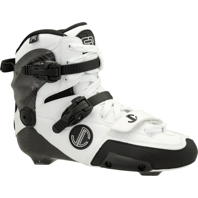 SKA26FRSKB-SL-WH-BK FR Skates FR SL Boot only – V3 – White & Black | 165mm Dual Point Mounting | Slalom Skates | Urban & Freestyle Inlineskates Freeride Skates Freeride Inlineskates Freeride Inline Skates Freestyle Skates Slalom Skates Inline Freestyle Slalom Skating Mounting Inlineskate Freestyle Skates Trinity-X Fitness Inline Skate Fitness Inline Skates Rollerblades Sport Inline Skates Urban Inline Skating Urban Inline Skating Freeskates Training Skates Fitness Skates Marathon Skates Trinity Beginner New