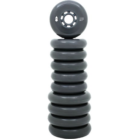 SKA26WIWL-AD1008485-GY-GY WIZARD Advanced Wheels 2nd Gen – Wizard Advanced Rollen – 76, 80, 84 & 100mm – 85A | Wizard Inline Skating Rollen wheels Räder Inliner Freeride Wheels Rollerblading Downhill Inline Skating Skateschule Skateshop Weil am Rhein SkaMiDan Lörrach Freiburg Basel Deutschland Germany