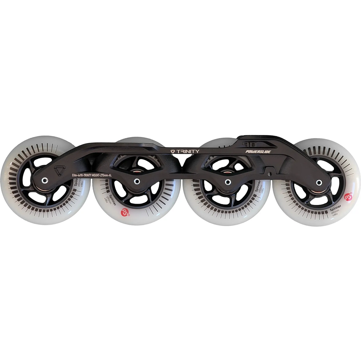 SKA27588 POWERSLIDE Trinity Elite Casted AL RTR – Spinner 4× 90 mm 275mm – Wicked ABEC 9 | Trinity Mounting | Fitness & Urban Inline Skating Rahmen für inline Skates Frames for inline Skating Urban Inline Skating Frames Inliner Rahmen für das urbane Gelände Lörrach Freiburg Basel Inliner Skateschule und Skateshop Weil am Rhein SkaMiDan Deutschland Germany
