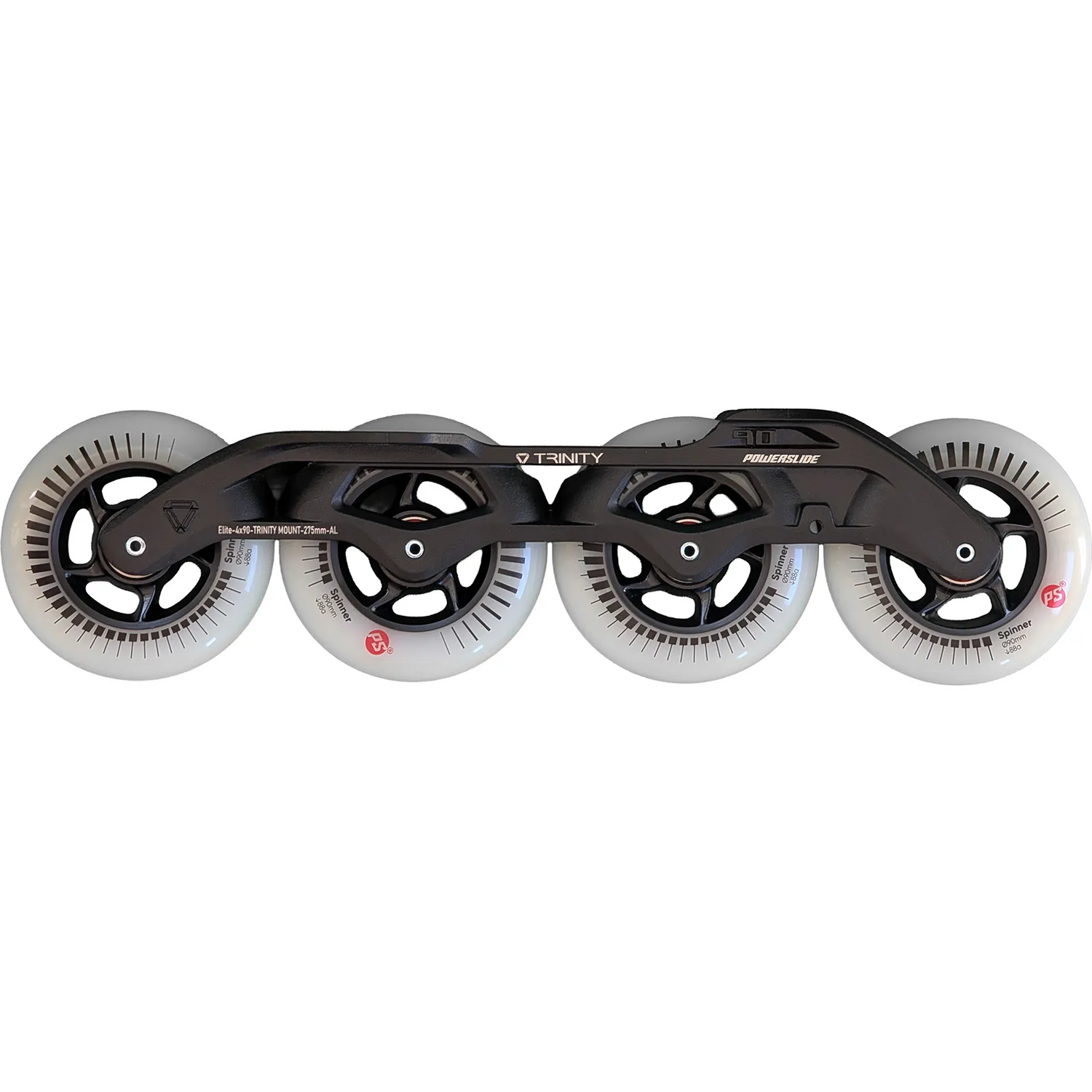 SKA27588 POWERSLIDE Trinity Elite Casted AL RTR – Spinner 4× 90 mm 275mm – Wicked ABEC 9 | Trinity Mounting | Fitness & Urban Inline Skating Rahmen für inline Skates Frames for inline Skating Urban Inline Skating Frames Inliner Rahmen für das urbane Gelände Lörrach Freiburg Basel Inliner Skateschule und Skateshop Weil am Rhein SkaMiDan Deutschland Germany
