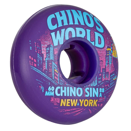 SKA30019/4-Pack GAWDS Chino Sin Pro 60 Wheels – Lila | 60mm 88A Rund | Aggressive Inline Rollen | Leuchtrollen | Lifestyle, Jam & Park Roller Skating | Leuchtrollen für das Inline Skating Inline Skating Rollerblading Inlineskaterollen Skating Wheels for Rollerblader  Rollen für Inlineskater Lörrach Freiburg Basel Inliner Richtige Größe right Size for Rollerblades Langhaltende Inlineskaterollen Longlasting Wheels for Rollerblading Skateschule und Skateshop Weil am Rhein SkaMiDan Deutschland Germany
