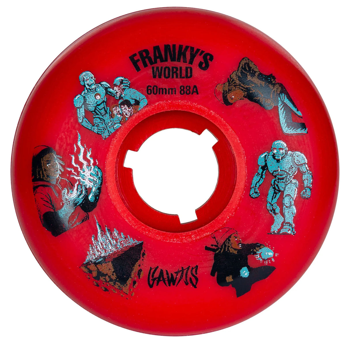 SKA30020/4-Pack GAWDS Franky Morales Pro 60 Wheels – Rot | 60mm 88A Rund | Aggressive Inline Rollen Leuchtrollen für das Inline Skating Inline Skating Rollerblading Inlineskaterollen Skating Wheels for Rollerblader  Rollen für Inlineskater Lörrach Freiburg Basel Inliner Richtige Größe right Size for Rollerblades Langhaltende Inlineskaterollen Longlasting Wheels for Rollerblading Skateschule und Skateshop Weil am Rhein SkaMiDan Deutschland Germany
