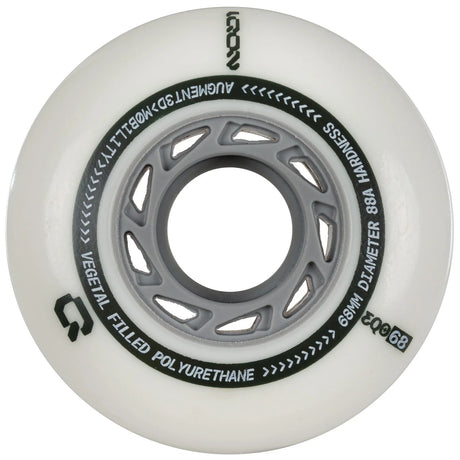 SKA30168/4-Pack IQON EQO 68 Wheels PopCorn Compound | 68mm 88A | Aggressive Inline Rollen | Inline Skating Rollen Inline Skating Wheels Rollerblading Wheels Inline Skating Rollerblading Inlineskaterollen Skating Wheels for Rollerblader  Rollen für Inlineskater Lörrach Freiburg Basel Inliner Richtige Größe right Size for Rollerblades Langhaltende Inlineskaterollen Longlasting Wheels for Rollerblading Skateschule und Skateshop Weil am Rhein SkaMiDan Deutschland Germany
