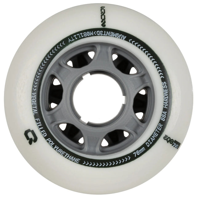 SKA30176/4-Pack IQON EQO 76 Wheels PopCorn Compound | 76mm 88A | Aggressive & Urban Inline Rollen | Inline Skating Rollen Inline Skating Wheels Rollerblading Wheels Inline Skating Rollerblading Inlineskaterollen Skating Wheels for Rollerblader  Rollen für Inlineskater Lörrach Freiburg Basel Inliner Richtige Größe right Size for Rollerblades Langhaltende Inlineskaterollen Longlasting Wheels for Rollerblading Skateschule und Skateshop Weil am Rhein SkaMiDan Deutschland Germany
