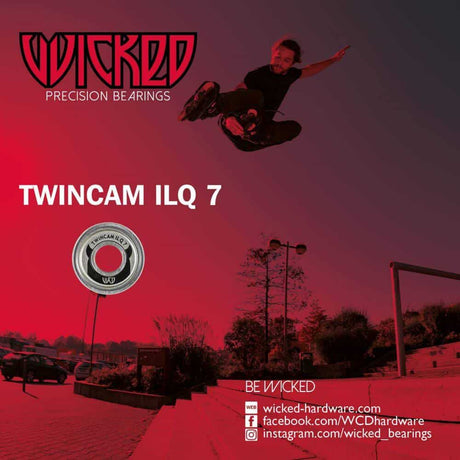 SKA310020 SKA310021 SKA310005 WCD Wicked Twincam ILQ 7 Kugellager Typ 608 SkaMiDan