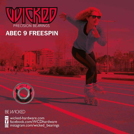 SKA310027 SKA31002 SKA310006 SKA310029 SKA310030 WCD Wicked ABEC 9 Kugellager Typ 608 SkaMiDan