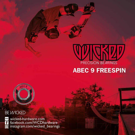 SKA310027 SKA31002 SKA310006 SKA310029 SKA310030 WCD Wicked ABEC 9 Kugellager Typ 608 SkaMiDan