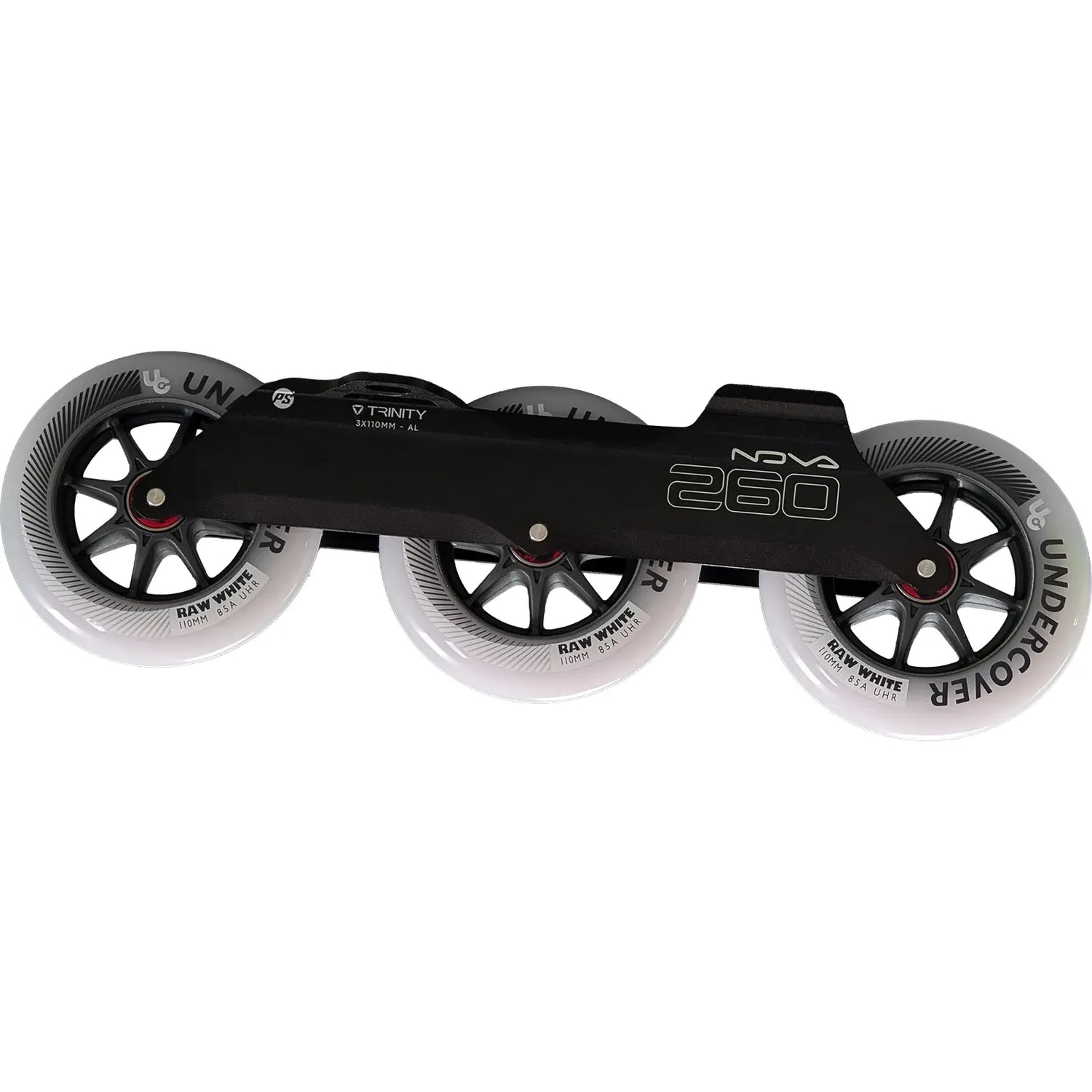 SKA326085 POWERSLIDE Nova Frame 3x110mm 260mm + Undercover Wheels 3×110mm 85a | Schwarz | Urban Inline Skating | Urban Inline Skating Frames Rahmen für inline Skates Frames for inline Skating Urban Inline Skating Frames Inliner Rahmen für das urbane Gelände Lörrach Freiburg Basel Inliner Skateschule und Skateshop Weil am Rhein SkaMiDan Deutschland Germany
