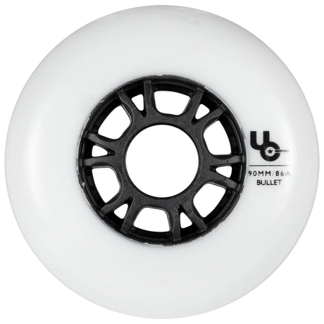 SKA406268/Piece UNDERCOVER Blank Team Wheels 90mm 86A | White | Urban Inline Rollen  Urban & Freestyle Inline Rollen Aggressive Inline Rollen | Fitness Inline Rollen für Inliner Stuntrollen Rollerblades Rollerblading Aggressive Inline Skating Aggressive Inline Skating Rollerblading Blading Inline Skating Inliner Skateschule und Skateshop Weil am Rhein SkaMiDan Lörrach Freiburg Basel Deutschland Germany