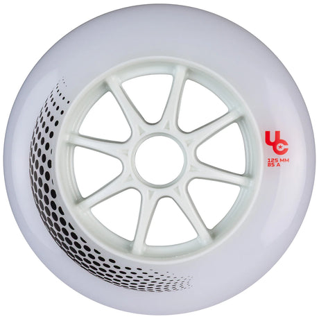 SKA406365 UNDERCOVER Vortex 125mm 85A | Milky | Fitness & Urban Inline Rollen Urban Inline Wheels Freeride Wheels | Fitness & Urban Inline Rollen  Urban & Freestyle Inline Rollen Aggressive Inline Rollen | 4-Pack | Fitness Inline Rollen für Inliner Stuntrollen Rollerblades Rollerblading Aggressive Inline Skating Aggressive Inline Skating Rollerblading Blading Inline Skating Inliner Skateschule und Skateshop Weil am Rhein SkaMiDan Lörrach Freiburg Basel Deutschland Germany