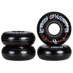 SKA406369 UNDERCOVER Bobi Spassov Pro Wheels – 60mm 90A – Schwarz-Rot | Undercover Rollen | Aggressive Inline Rollen Aggressive Wheels Inline Rollen Aggressive Inline Rollen Stuntrollen Rollerblades Rollerblading Aggressive Inline Skating Blading Inliner Skateschule Skateshop Weil am Rhein SkaMiDan Lörrach Freiburg Basel Deutschland Germany