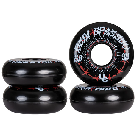 SKA406369 UNDERCOVER Bobi Spassov Pro Wheels – 60mm 90A – Schwarz-Rot | Undercover Rollen | Aggressive Inline Rollen Aggressive Wheels Inline Rollen Aggressive Inline Rollen Stuntrollen Rollerblades Rollerblading Aggressive Inline Skating Blading Inliner Skateschule Skateshop Weil am Rhein SkaMiDan Lörrach Freiburg Basel Deutschland Germany