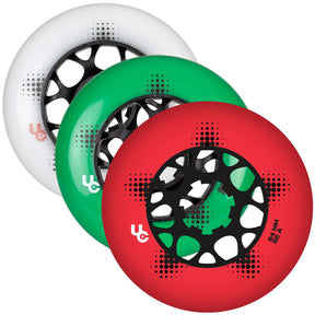 SKA406417 UNDERCOVER Team Pro 84mm 88A Wheels – verschiedene Farben | Made in Germany | Performance Fitness & Urban Inline Rollen Grüne Rollen Green wheels Räder Inliner Freeride Wheels Rollerblading Downhill Inline Skating Skateschule Skateshop Weil am Rhein SkaMiDan Lörrach Freiburg Basel Deutschland Germany