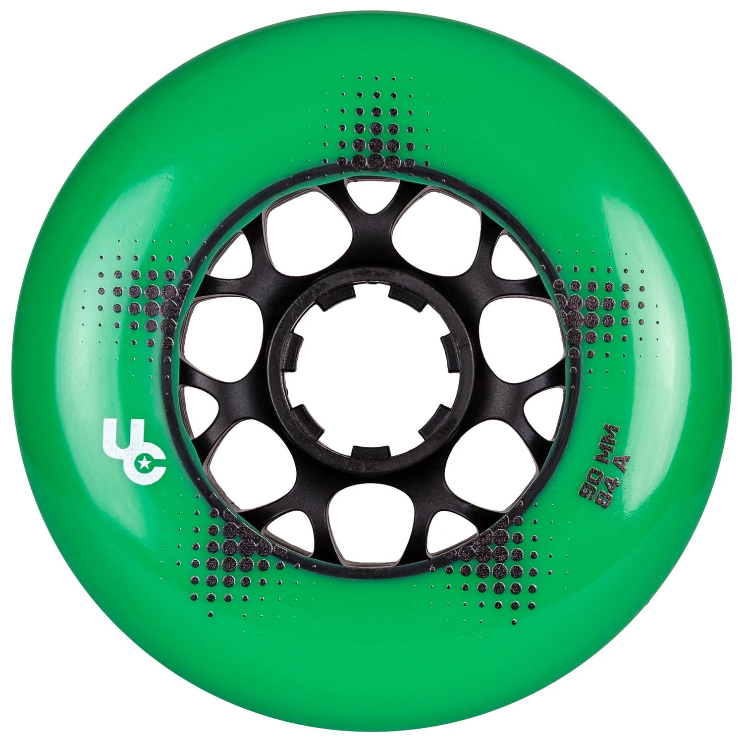 SKA406419 UNDERCOVER Team Pro 90mm 88A Wheels – verschiedene Farben | Made in Germany | Performance Fitness & Urban Inline Rollen Grüne Rollen Green wheels Räder Inliner Freeride Wheels Rollerblading Downhill Inline Skating Skateschule Skateshop Weil am Rhein SkaMiDan Lörrach Freiburg Basel Deutschland Germany