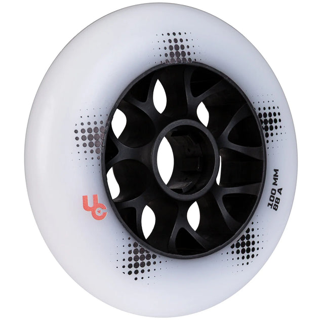 SKA406421/4-Pack UNDERCOVER Team Pro 100mm 88A Wheels | Made in Germany | Performance Fitness & Urban Inline Rollen | Inline Skating Rollen Inline Skating Wheels Rollerblading Wheels Inline Skating Rollerblading Inlineskaterollen Skating Wheels for Rollerblader  Rollen für Inlineskater Lörrach Freiburg Basel Inliner Richtige Größe right Size for Rollerblades Langhaltende Inlineskaterollen Longlasting Wheels for Rollerblading Skateschule und Skateshop Weil am Rhein SkaMiDan Deutschland Germany
