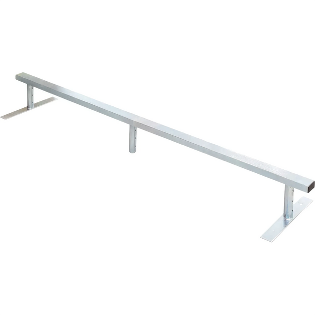 SKA50010/180cm RAMPAGE Grind Rail | Transportable Grindrail zum Üben deiner Grinds | Obstacles, Rampen, Rails & Zubehör skate rampe box obstacle hinderniss rail grindstange grindrail skaterail pipe straßenrampe portabel portable leicht stabil kicker springen sprungrampe skatepark  jump box skamidan weil am rhein freiburg basel lörrach deutschland schweiz