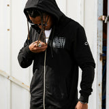SKA50106 IQON Explore Zip Hooded Q | Black | Unisex Skate Wear | Street Wear T-Shirts Hoodies Shorts Pants Lockere Kleidung für Skater und Alltag Hochwertige Skate Kleidung Baumwolle Merch Skater Skatebrands Lässige Kleidung für Skater Lörrach Freiburg Basel Inliner Skateschule und Skateshop Weil am Rhein SkaMiDan Deutschland Germany

