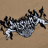 SKA50844 MESMER T-Shirt Burn It – Braun | Skate-Shirt | 100% Baumwolle | 100% cotton SkaMiDan Merch Kids Children Bekleidung Clothing Clothes Skate Shirt Skate Gear Skating T-shirts pullover skate klamotten zum skaten inline skating roller skating rollerblading inlineskaten rollerbladen weil am rhein lörrach freiburg basel inliner sportbekleidung sportkleidung funktionskleidung Skating School Skateshop Skateschule Skaterladen Deutschland Germany