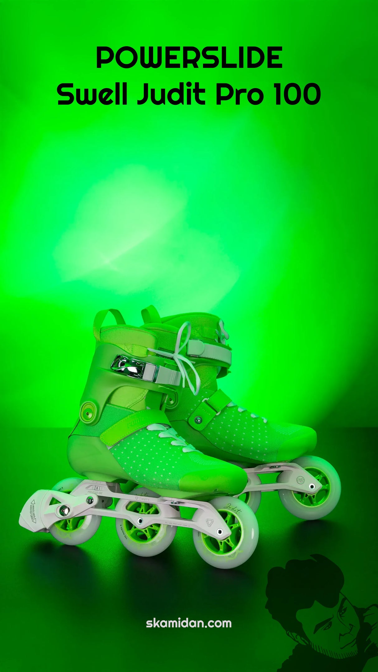 SKA510068 POWERSLIDE Swell Judit Pro 100 Light Green | Fitness Inlineskates Skates Fitness Inlineskates Inlineskates Sport Inline Skates Rollerblades Urban Inline Skating Urban Inline Skating Freeskates Trainng Skates Strecken Skates Trinity Skates Einsteiger Beginner Inlineskates Inliner Fitness Inliner City Skates Fitness Inliner Sport Skates Sport Inliner Rollerblades Rollerblading Lörrach Freiburg Basel Inliner Skateschule und Skateshop Weil am Rhein SkaMiDan Deutschland Germany