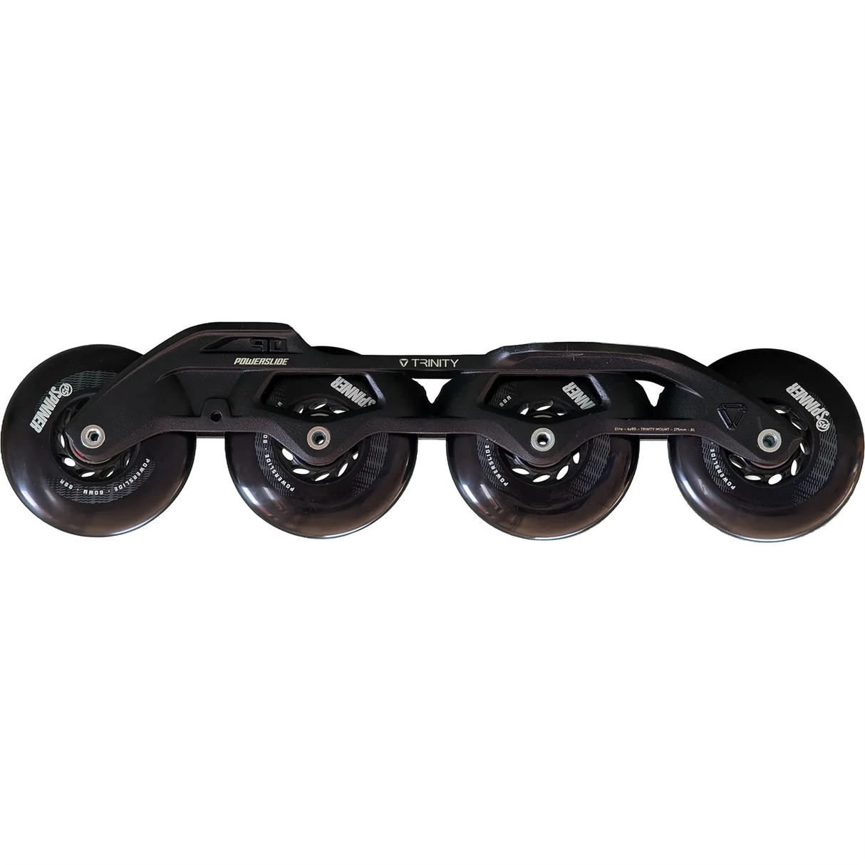 SKA520062/Blue/RTR POWERSLIDE Elite AL Frame 4x90mm 275mm + Spinner Wheels 4×80mm 88a | Schwarz | Urban Inline Skating | Urban Inline Skating Frames Rahmen für inline Skates Frames for inline Skating Urban Inline Skating Frames Inliner Rahmen für das urbane Gelände Lörrach Freiburg Basel Inliner Skateschule und Skateshop Weil am Rhein SkaMiDan Deutschland Germany
