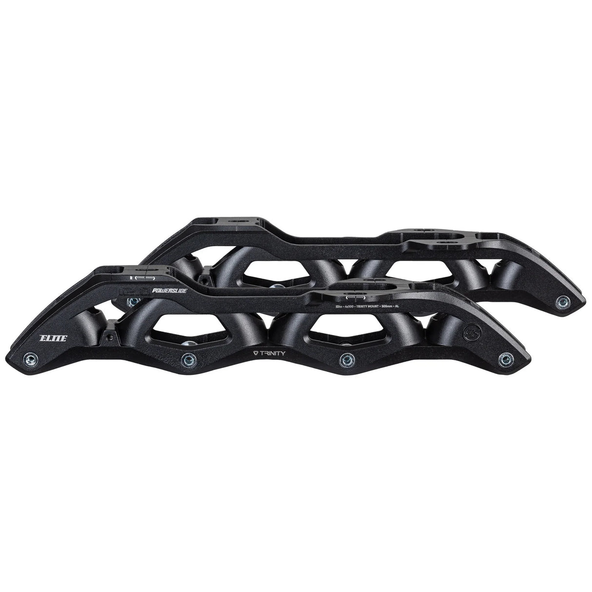 SKA520084/305 POWERSLIDE Elite Cast AL – 305mm 4x100 – Schwarz | Trinity Mounting | Fitness & Urban Inline Skating | Urban Inline Skating Frames Rahmen für inline Skates Frames for inline Skating Urban Inline Skating Frames Inliner Rahmen für das urbane Gelände Lörrach Freiburg Basel Inliner Skateschule und Skateshop Weil am Rhein SkaMiDan Deutschland Germany
