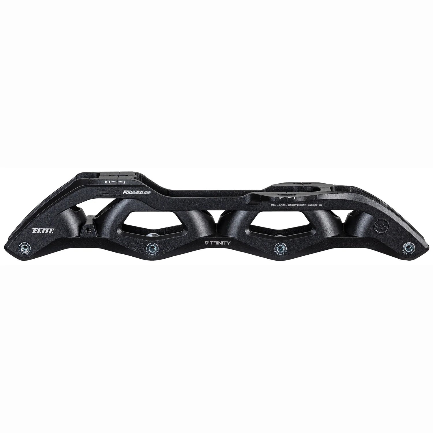 SKA520084/305 POWERSLIDE Elite Cast AL – 305mm 4x100 – Schwarz | Trinity Mounting | Fitness & Urban Inline Skating | Urban Inline Skating Frames Rahmen für inline Skates Frames for inline Skating Urban Inline Skating Frames Inliner Rahmen für das urbane Gelände Lörrach Freiburg Basel Inliner Skateschule und Skateshop Weil am Rhein SkaMiDan Deutschland Germany
 
