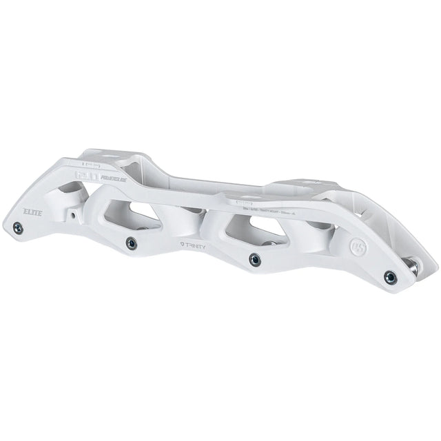 SKA520085 POWERSLIDE Trinity Elite AL Frame 4×100mm | 305mm | Aluminium | White | Fitness & Urban Inline Skating Inline Skating | Urban Inline Skating Frames Rahmen für inline Skates Frames for inline Skating Urban Inline Skating Frames Inliner Rahmen für das urbane Gelände Lörrach Freiburg Basel Inliner Skateschule und Skateshop Weil am Rhein SkaMiDan Deutschland Germany
