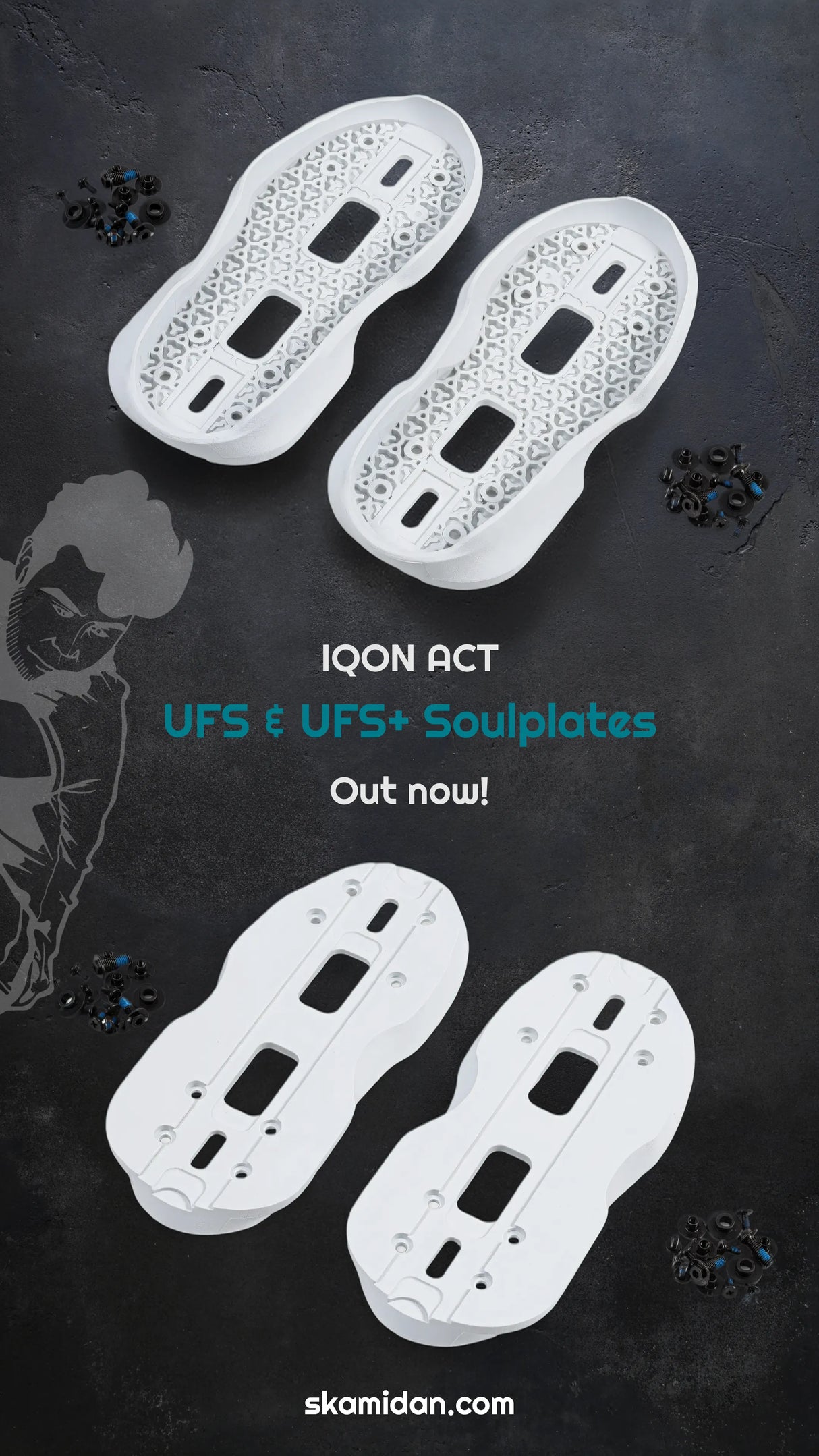 SKA60127 IQON ACT AG Soulplate – Weiß | UFS+ & UFS Mounting | Für IQON ACT Aggressive Inlineskates & Iqon AG SkatesInlineskates Aggressive Inline Skating Powerblading Schiene Frames Soulplates Soul Plate Aggressive Inline Frames Aggressive Inline Schienen Stunt Schienen Stunt Frames Flat Frames UFS Universal Frame System Rollerblade Frames Stunt Skating Spacer Inline Skating Inliner Skateschule und Skateshop Weil am Rhein SkaMiDan Lörrach Freiburg Basel Deutschland Germany