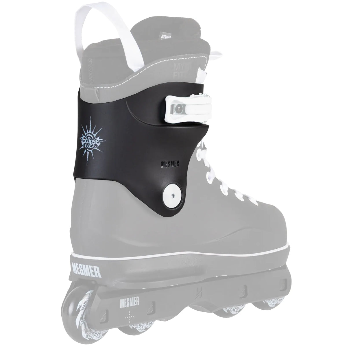 SKA60808/42-47 MESMER Eclipse Cuff Black – Schwarz – ohne Hardware-Zubehör | Ersatz-Cuffs für Mesmer Eclipse Inlineskates Flash Inlineskates Ersatzteile für Inliner Spare parts for Inline Skates Inline Skates reparieren repair your Rollerblades Spacer und Schrauben für rollerblades Spacers and axels for Inline Skates rollerblading inline Skaten Inliner fahren Aggressive inline Skating Urban Skating Lörrach Freiburg Basel Inliner Skateschule und Skateshop Weil am Rhein SkaMiDan Deutschland Germany
