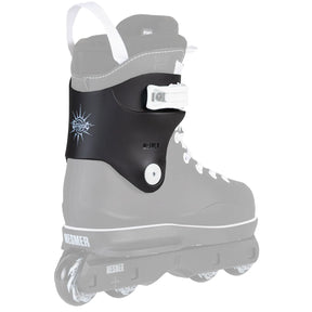 SKA60808/42-47 MESMER Eclipse Cuff Black – Schwarz – ohne Hardware-Zubehör | Ersatz-Cuffs für Mesmer Eclipse Inlineskates Flash Inlineskates Ersatzteile für Inliner Spare parts for Inline Skates Inline Skates reparieren repair your Rollerblades Spacer und Schrauben für rollerblades Spacers and axels for Inline Skates rollerblading inline Skaten Inliner fahren Aggressive inline Skating Urban Skating Lörrach Freiburg Basel Inliner Skateschule und Skateshop Weil am Rhein SkaMiDan Deutschland Germany
