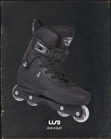 SKA710254 USD Aeon 60 Team Black | Unibody | Aggressive Inlineskates Rollerblades aggressive frames kizer Aggressive Skates Stunt Skates Rollerblading Aggressive Inline Disroyal Icon Iqon Mesmer Best Aggressive Skates 2021 Top Stunt Skates USD Aeon Skates USD Aeon 60 Inliner Sport Skates Sport Inliner Rollerblades Rollerblading Lörrach Freiburg Basel Inliner Skateschule und Skateshop Weil am Rhein SkaMiDan Deutschland Germany