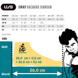 SKA710256 USD Sway Rachard Johnson Pro – Red & White | 60mm 90A | Stunt Skates | UFS Mounting | Aggressive Inlineskates Rollerblades aggressiv Aggressive Skates Stunt Skates Rollerblading Aggressive Inline Best Aggressive Skates Urban Inline Skates Free Skates Top Stunt Skates Inliner Lörrach Freiburg Basel Inliner Skateshop SkaMiDan Weil am Rhein Deutschland Germany