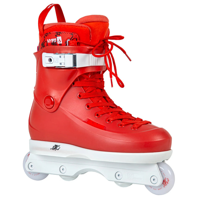 SKA710256 USD Sway Rachard Johnson Pro – Red & White | 60mm 90A | Stunt Skates | UFS Mounting | Aggressive Inlineskates Rollerblades aggressiv Aggressive Skates Stunt Skates Rollerblading Aggressive Inline Best Aggressive Skates Urban Inline Skates Free Skates Top Stunt Skates Inliner Lörrach Freiburg Basel Inliner Skateshop SkaMiDan Weil am Rhein Deutschland Germany