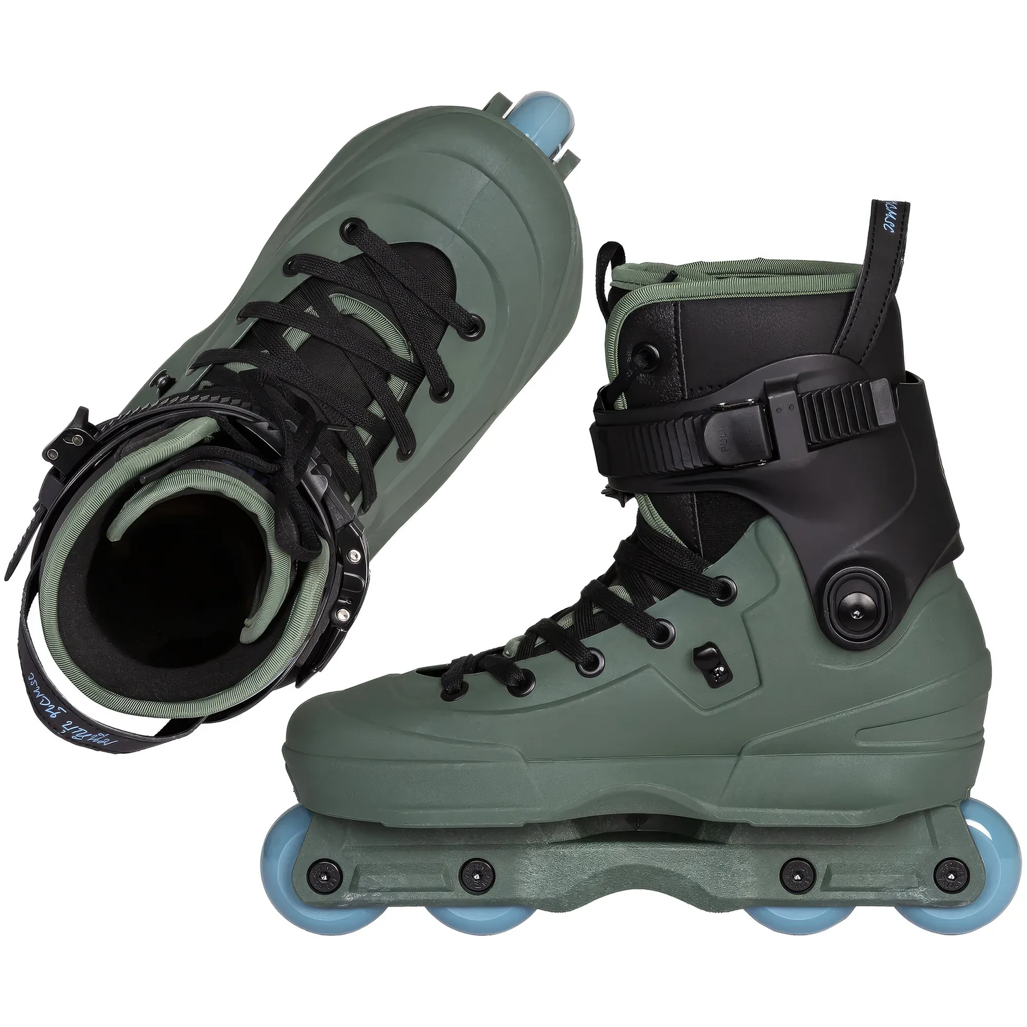 SKA710271 USD Aeon 60 Note – Graugrün-Schwarz | Unibody Mounting | Aggressive Inlineskates Rollerblades aggressiv Aggressive Skates Stunt Skates Rollerblading Aggressive Inline Best Aggressive Skates Urban Inline Skates Free Skates Top Stunt Skates Inliner Lörrach Freiburg Basel Inliner Skateshop SkaMiDan Weil am Rhein Deutschland Germany