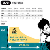 SKA710273 USD Sway Farmer Pro – Black | 57mm 92A | Stunt Skates | UFS | Aggressive Inlineskates Rollerblades aggressiv Aggressive Skates Stunt Skates Rollerblading Aggressive Inline Best Aggressive Skates Urban Inline Skates Free Skates Top Stunt Skates Inliner Lörrach Freiburg Basel Inliner Skateshop SkaMiDan Weil am Rhein Deutschland Germany