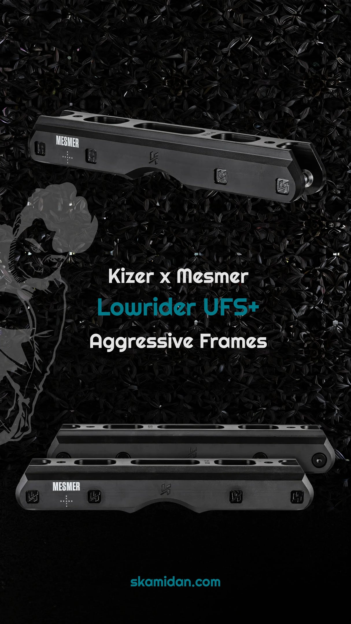 SKA800083 KIZER x MESMER Lowrider UFS+ Aggressive Skate Frames | UFS+ Mounting | Aggressive Inline Flat Rahmen Aggressive Inlineskates Aggressive Inlineskates Aggressive Inline Skating Powerblading Schiene Frames Soulplates Soul Plate Aggressive Inline Frames Aggressive Inline Schienen Stunt Schienen Stunt Frames Flat Frames UFS Universal Frame System Rollerblade Frames Stunt Skating Spacer Inline Skating Inliner Skateschule und Skateshop Weil am Rhein SkaMiDan Lörrach Freiburg Basel Deutschland Germany