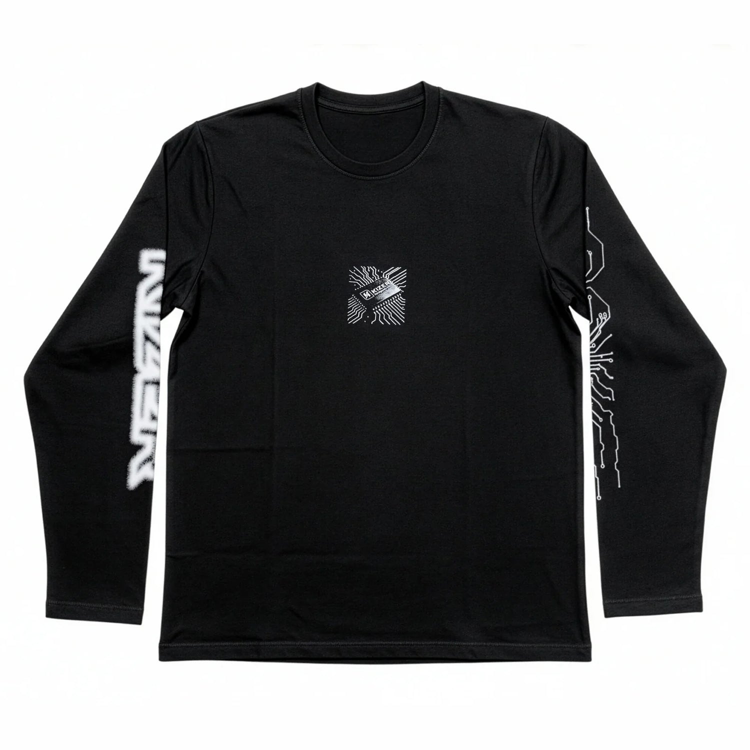SKA800958 KIZER Hacker LongSleeve – Schwarz Weiß | Skate-Sleeve & Streetwear | 100% Baumwolle | 100% cotton SkaMiDan Merch Kids Children Bekleidung Clothing Clothes Skate Shirt Skate Gear Skating T-shirts pullover skate klamotten zum skaten inline skating roller skating rollerblading inlineskaten rollerbladen weil am rhein lörrach freiburg basel inliner sportbekleidung sportkleidung funktionskleidung Skating School Skateshop Skateschule Skaterladen Deutschland Germany
