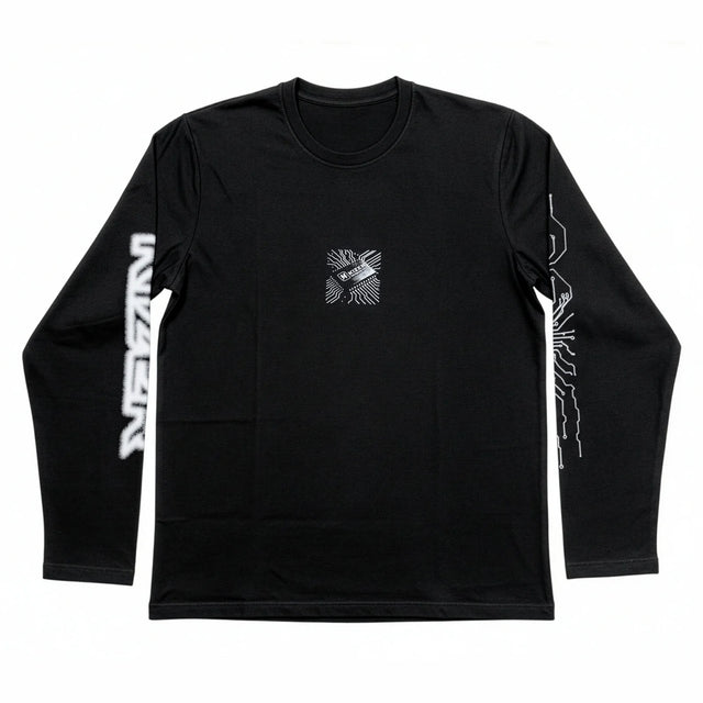 SKA800958 KIZER Hacker LongSleeve – Schwarz Weiß | Skate-Sleeve & Streetwear | 100% Baumwolle | 100% cotton SkaMiDan Merch Kids Children Bekleidung Clothing Clothes Skate Shirt Skate Gear Skating T-shirts pullover skate klamotten zum skaten inline skating roller skating rollerblading inlineskaten rollerbladen weil am rhein lörrach freiburg basel inliner sportbekleidung sportkleidung funktionskleidung Skating School Skateshop Skateschule Skaterladen Deutschland Germany