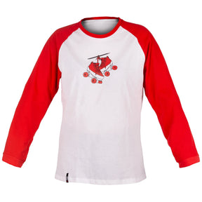 SKA810761 CHAYA Lazy Skater Longsleeve | White & Red | Unisex |  Clothing | Bekleidung Hosen Skate Hosen Inliner Hosen Skating Hosen Shorts Pants Schützer Protective Robuste Hosen Rockin Frames Rockin Schienen Rockin Rahmen Rockin' Frames Rockin' Schienen Rocking Frames Rocking Rahmen Wizard Skating Inline Wizard Mushroom Rollerblading Wizard Blading Wizzard Skating Wizard Frames Wizard Schienen Wizard Rahmen Wizzard Frames Wizzard Schienen Wizzard Rahmen Mushroom Frames Mushroom Rahmen Mushwroom Schienen I