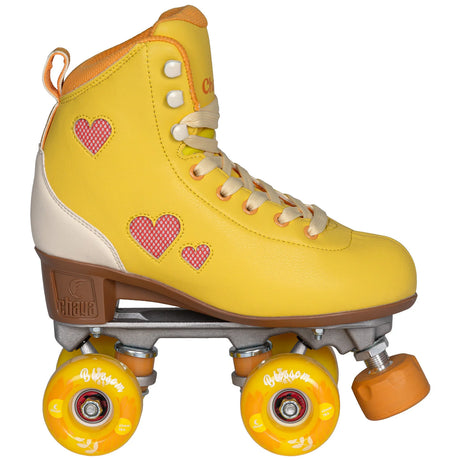 SKA810833 CHAYA Cozy Summer Breeze Yellow Roller Skates | 59mm 78A 38mm | Lifestyle & Dance Rollschuhe Quad Skates Jam Rollschuhe Lifestyle Rollschuhe Roller Skates Skaterpark Stunt Rollschuhe Roller Skates Roller Skates Park Tanz Rollschuhe Barbie Park Quad Skates Roller Skates Lifestyle Rollschuhe Skatepark Rollschuhe Chaya Quad Skates Aggressive Quad Skates Rollschuhe Stunt Rollschuhe Rollkunstlauf Rollschuhe Rollerskates Schwarze Rollschuhe Lifestyle Rollschuhe Roller Skating Quad Skating Skateschule un