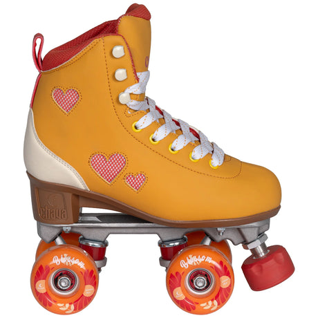 SKA810834 CHAYA Cozy Summer Breeze Orange Roller Skates | 59mm 78A 38mm | Lifestyle & Dance Rollschuhe Quad Skates Jam Rollschuhe Lifestyle Rollschuhe Roller Skates Skaterpark Stunt Rollschuhe Roller Skates Roller Skates Park Tanz Rollschuhe Barbie Park Quad Skates Roller Skates Lifestyle Rollschuhe Skatepark Rollschuhe Chaya Quad Skates Aggressive Quad Skates Rollschuhe Stunt Rollschuhe Rollkunstlauf Rollschuhe Rollerskates Schwarze Rollschuhe Lifestyle Rollschuhe Roller Skating Quad Skating Skateschule un