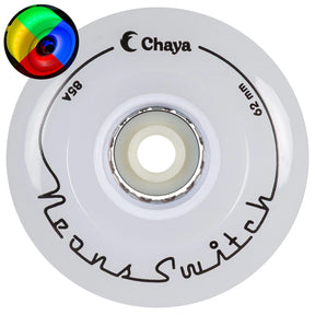 SKA810838/4-Pack CHAYA Neons Switch LED Rollen – 62mm × 35mm 85A – verschiedene Farben | LED Rollen für Rollschuhe | Leuchtrollen für Rollerskates | Indoor Rollen | Lifestyle, Dance & Park Rollen | Leuchtrollen | Lifestyle, Jam & Park Roller Skating | Park Rollschuhe Park Quad Skates Chaya Plates Roller Skates Aggressive Quad Skates Park Rollschuhe Lifestyle Rollschuhe Lifestyle Roller Skates Skaterpark Stunt Rollschuhe Rollschuhe Roller Skates Roller Skates Lifestyle Roller Skates Rollschuhe Park Tanz Roll