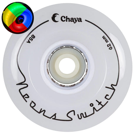 SKA810838/4-Pack CHAYA Neons Switch LED Rollen – 62mm × 35mm 85A – verschiedene Farben | LED Rollen für Rollschuhe | Leuchtrollen für Rollerskates | Indoor Rollen | Lifestyle, Dance & Park Rollen | Leuchtrollen | Lifestyle, Jam & Park Roller Skating | Park Rollschuhe Park Quad Skates Chaya Plates Roller Skates Aggressive Quad Skates Park Rollschuhe Lifestyle Rollschuhe Lifestyle Roller Skates Skaterpark Stunt Rollschuhe Rollschuhe Roller Skates Roller Skates Lifestyle Roller Skates Rollschuhe Park Tanz Roll