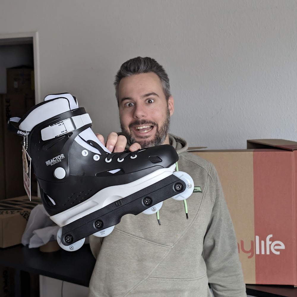 SKA880351 PLAYLIFE Reactor 58 Black & White | Stunt Skates | UFS | Aggressive Inlineskates | UFS frames ufs schienen ufs rahmen | Urban Inlineskates Aggressive Inlineskates | UFS | Blades | Rollerblades aggressive frames kizer Aggressive Skates Stunt Skates Rollerblading Aggressive Inline Disroyal Icon Iqon Mesmer Best Aggressive Skates 2021 Top Stunt Skates USD Aeon Skates USD Aeon 60 Inliner Sport Skates Sport Inliner Rollerblades Rollerblading Lörrach Freiburg Basel Inliner Skateschule und Skateshop Weil