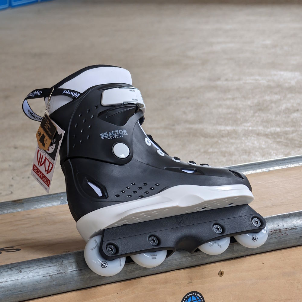 SKA880351 PLAYLIFE Reactor 58 Black & White | Stunt Skates | UFS | Aggressive Inlineskates | UFS frames ufs schienen ufs rahmen | Urban Inlineskates Aggressive Inlineskates | UFS | Blades | Rollerblades aggressive frames kizer Aggressive Skates Stunt Skates Rollerblading Aggressive Inline Disroyal Icon Iqon Mesmer Best Aggressive Skates 2021 Top Stunt Skates USD Aeon Skates USD Aeon 60 Inliner Sport Skates Sport Inliner Rollerblades Rollerblading Lörrach Freiburg Basel Inliner Skateschule und Skateshop Weil