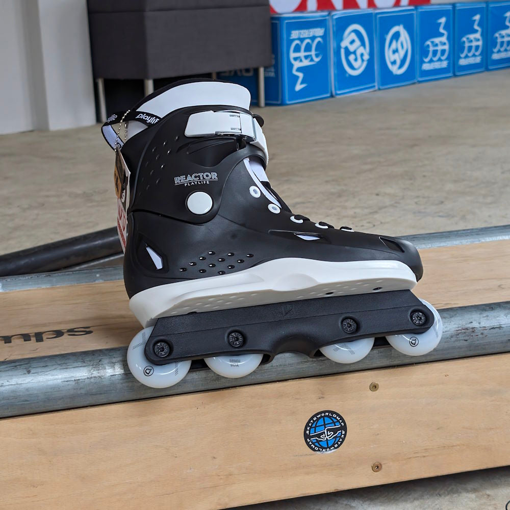 SKA880351 PLAYLIFE Reactor 58 Black & White | Stunt Skates | UFS | Aggressive Inlineskates | UFS frames ufs schienen ufs rahmen | Urban Inlineskates Aggressive Inlineskates | UFS | Blades | Rollerblades aggressive frames kizer Aggressive Skates Stunt Skates Rollerblading Aggressive Inline Disroyal Icon Iqon Mesmer Best Aggressive Skates 2021 Top Stunt Skates USD Aeon Skates USD Aeon 60 Inliner Sport Skates Sport Inliner Rollerblades Rollerblading Lörrach Freiburg Basel Inliner Skateschule und Skateshop Weil