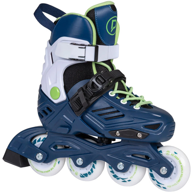 SKA880367 PLAYLIFE Khaan Jr. LTD Adjustable Deep Blue – Dunkelblau | Größenverstellbare Kinder Inlineskates | Urban Inlineskates kinder skates kids skates junior skates powerslide kinder inlineskates SkaMiDan Skateshop Weil am Rhein Freiburg Deutschland Germany Lörrach Basel